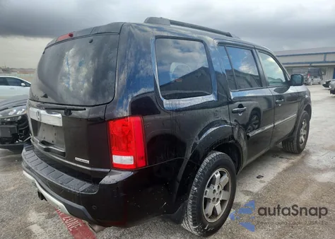 2011 Honda Pilot Touring из США, поврежденный, VIN 5FNYF3H96BB012776